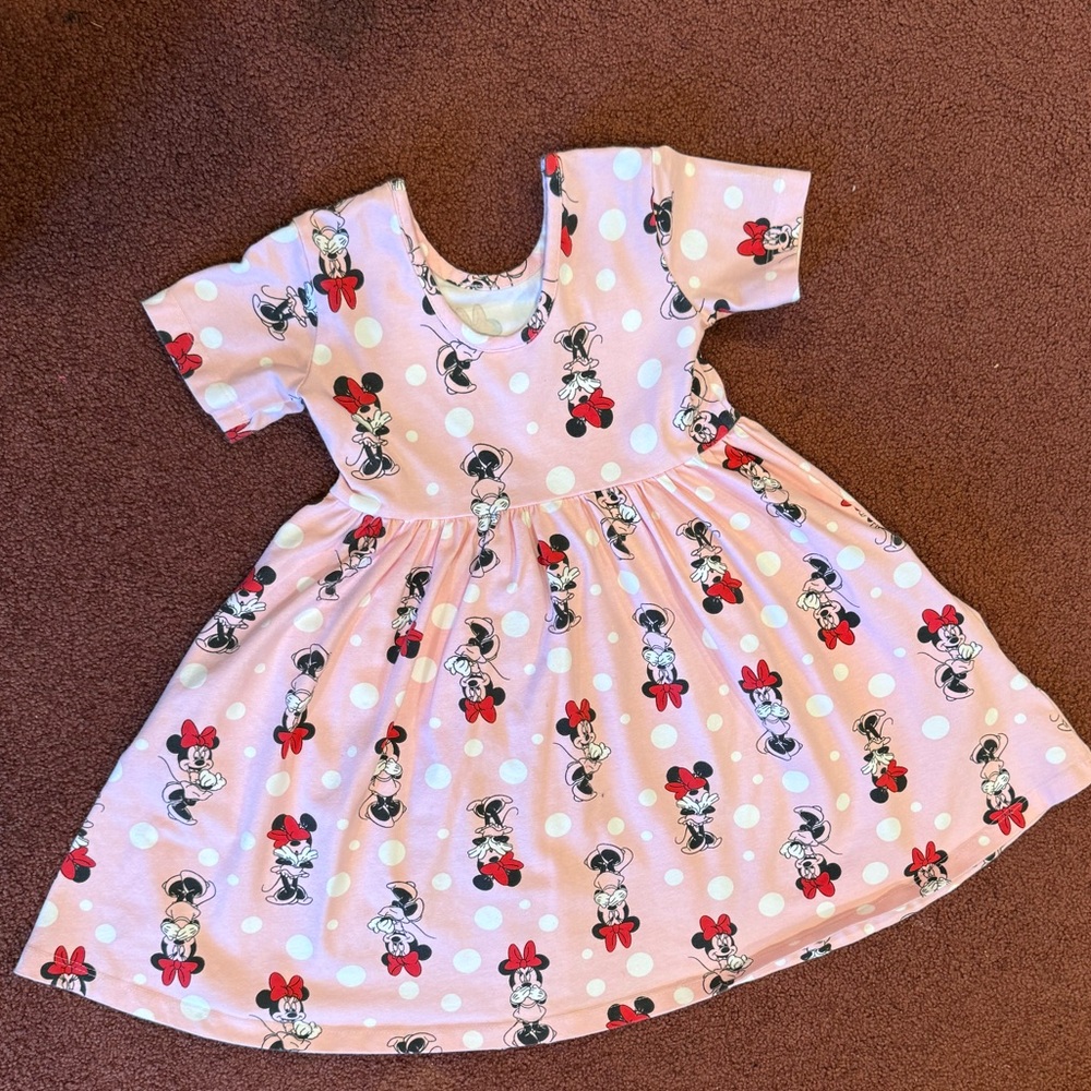 Minnie Mouse Swing Dress size 4 Hanna Andersson